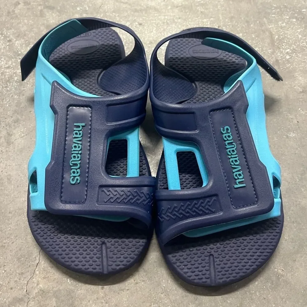Havaianas Kids Move Child Aqua Shoes navy blue size 6